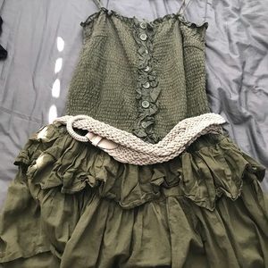 Olive dress